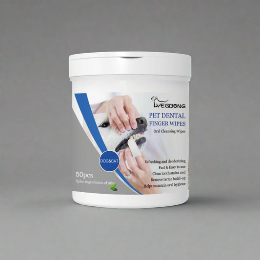 Pet Dental Finger Wipes