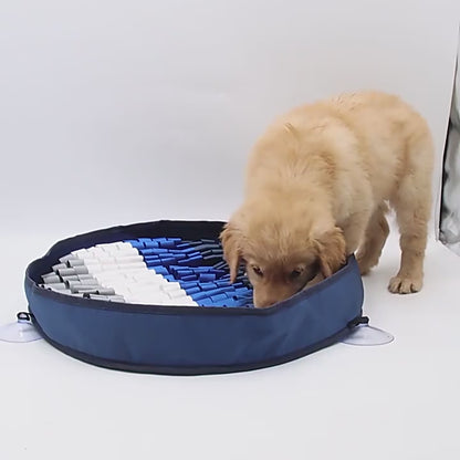 The Foraging Bowl™ - Premium Snuffle Mat & Slow Feeder Bowl